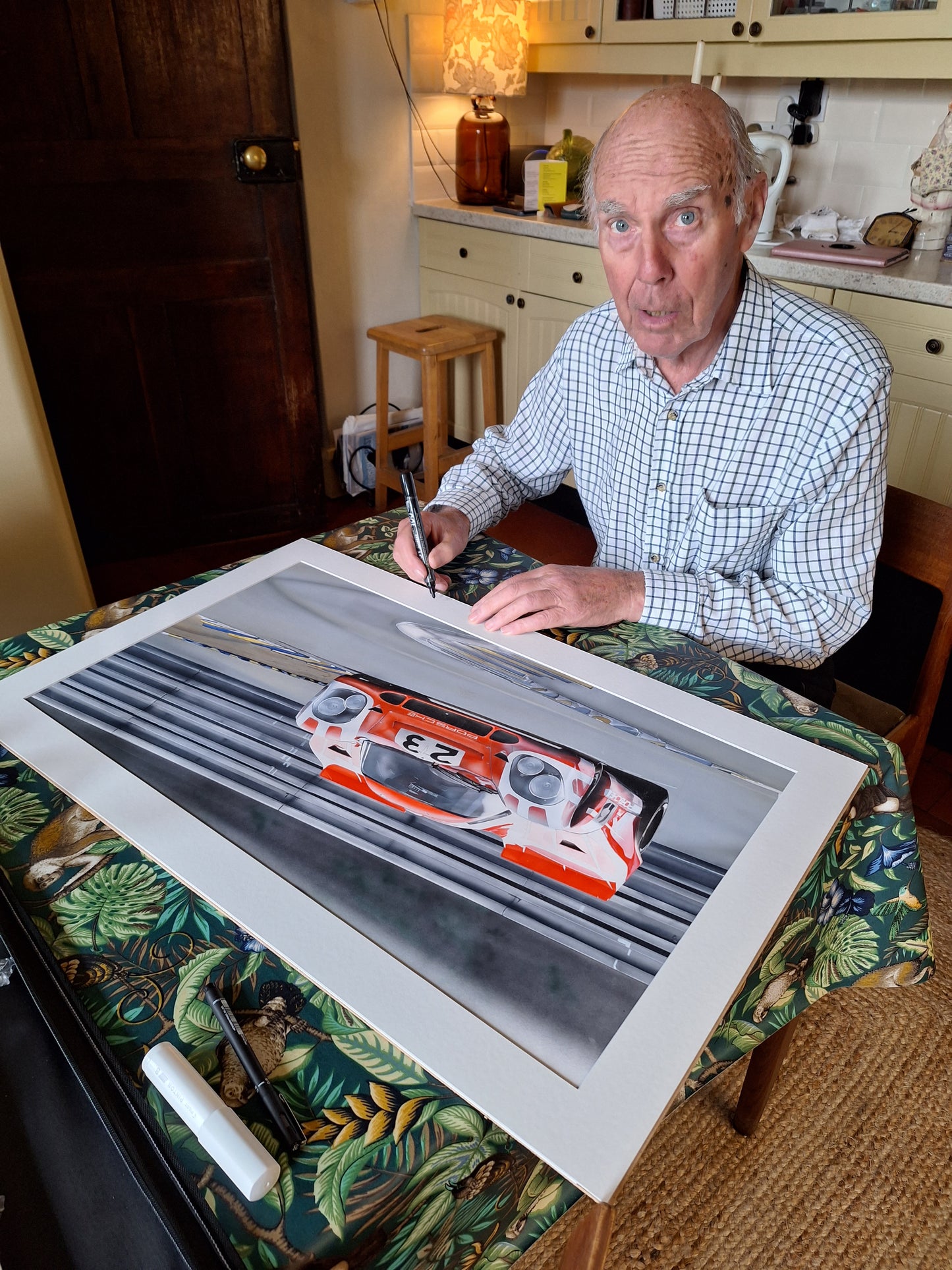 917 Original Signed by Richard Attwood