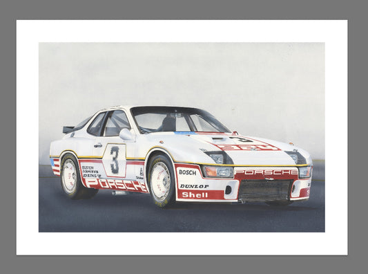 Porsche 924 GTP Le Mans 1980 Derek Bell