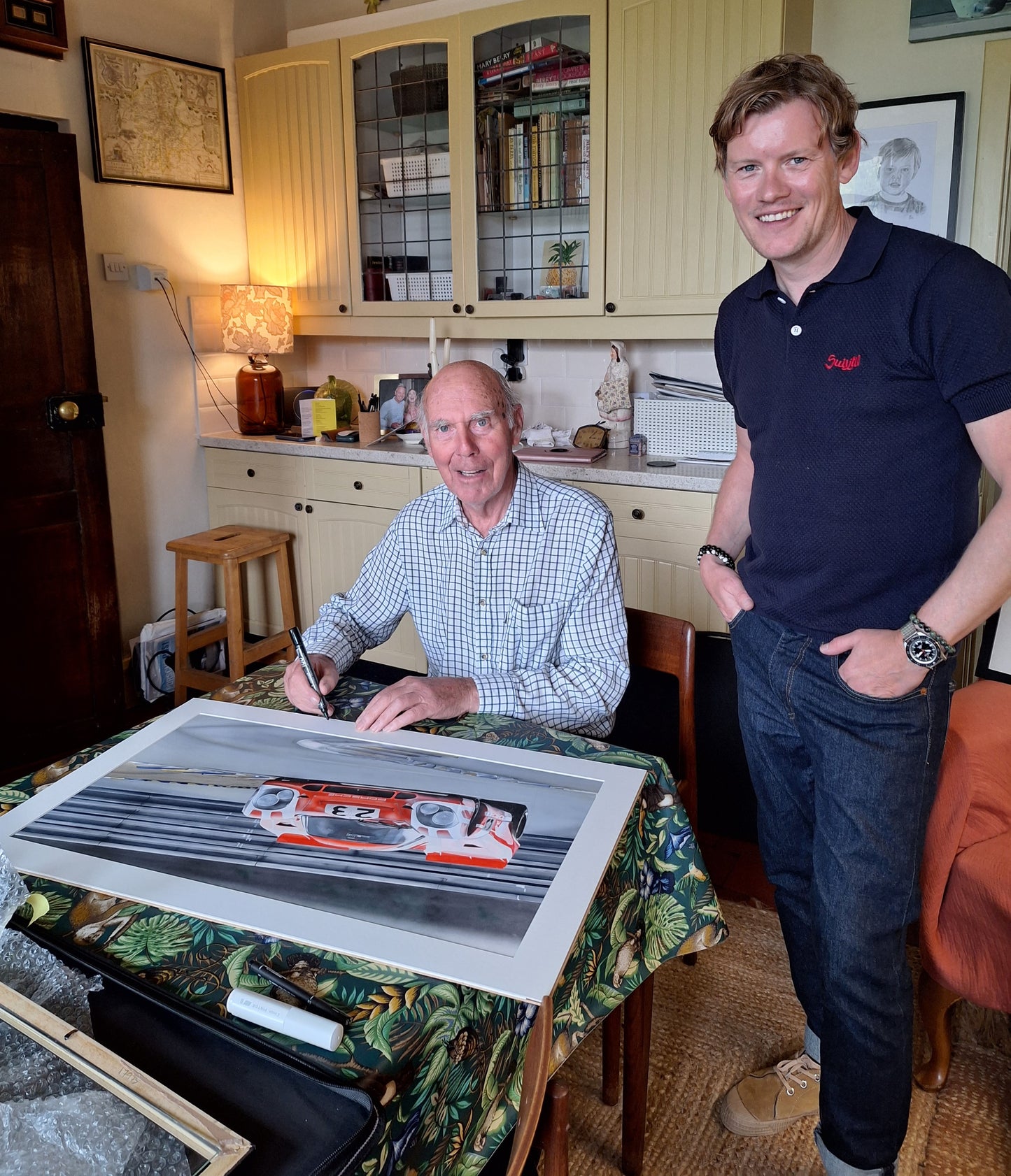 Limited Edition Richard Attwood Signed Porsche 917 -