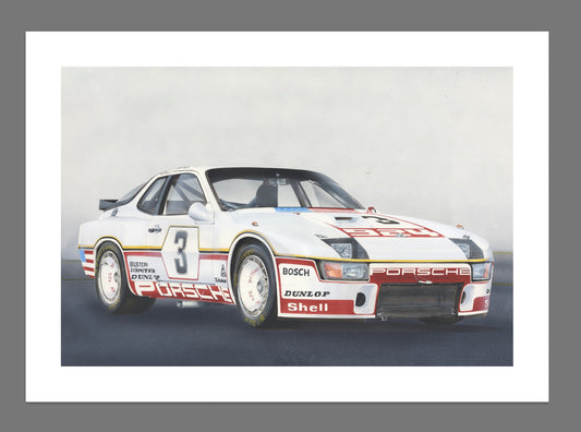 Porsche 924 GTP Le Mans 1980 Derek Bell